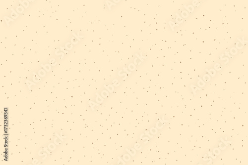 Light cream grain paper texture. Vintage ecru background with dots, speckles, and flecks. Natural white grunge craft surface for repeating wallpaper or backdrop design.