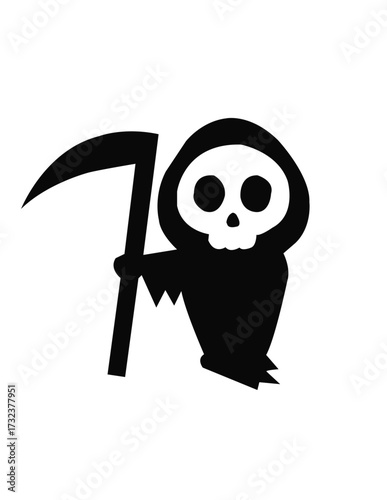 halloween skull with a skull