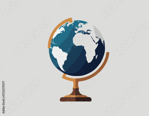 Earth globe model