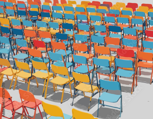 Businessman working on computer in office