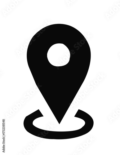 yin yang symbol on white