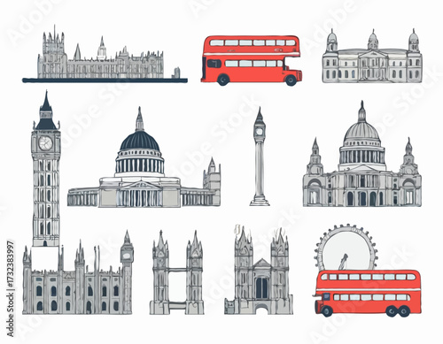 London tourist landmark national symbols