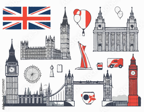 London tourist landmark national symbols