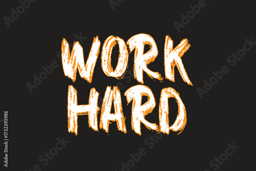 Work Hard Typography T Shirt Design Vector For Print, New Typography T Shirt Design, Modern Typography T Shirt Design.