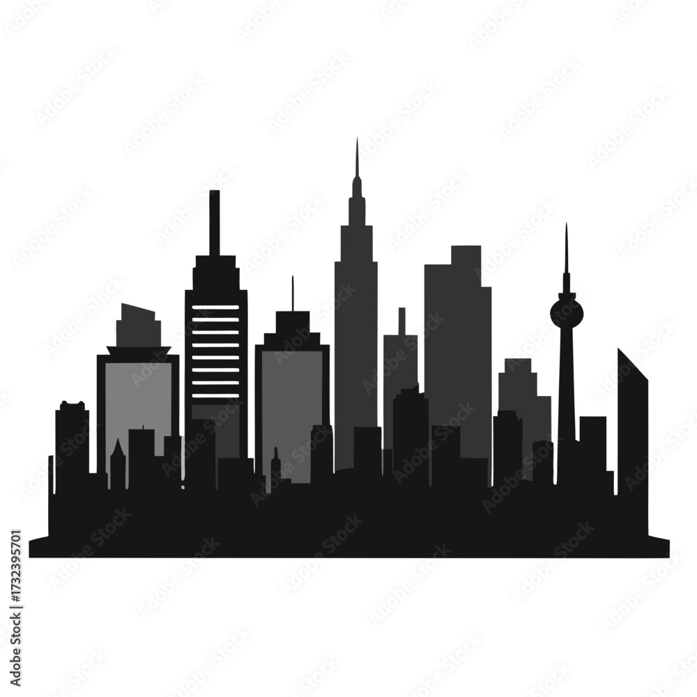 Obraz premium new york city skyline