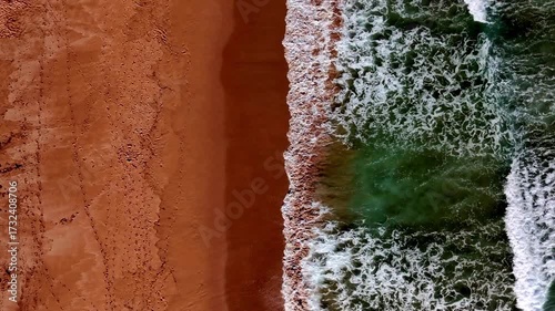 beach and waves