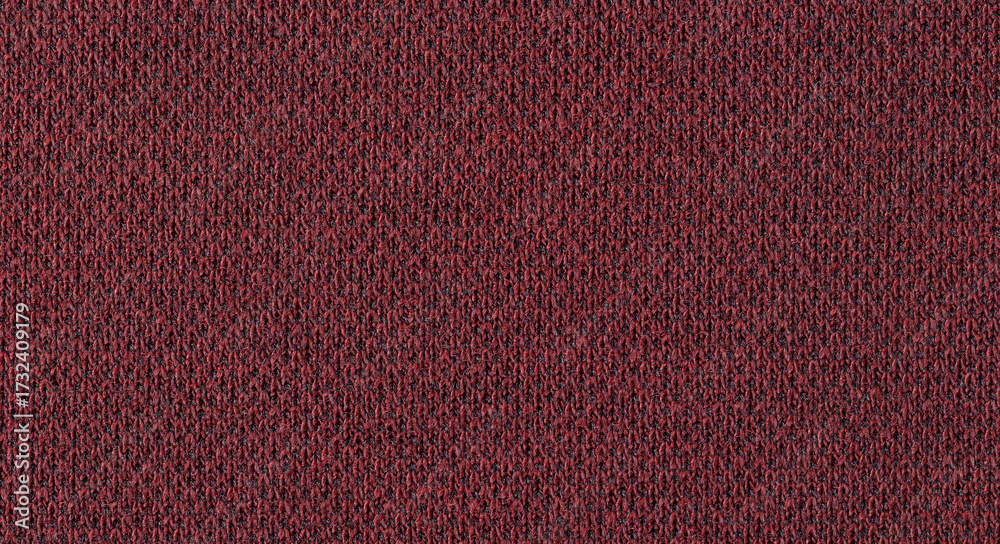 Fototapeta premium Modern Red Knit Fabric Texture Background Creative