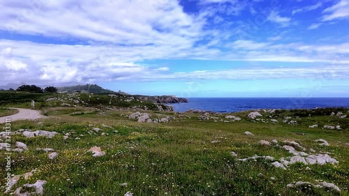 flying towards the shore