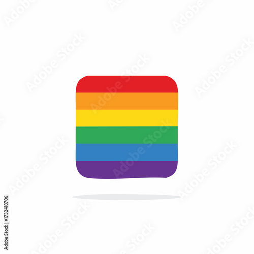 LGBTQ+ Pride Flag Icon