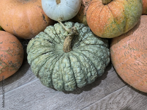 pumpkin on the table
