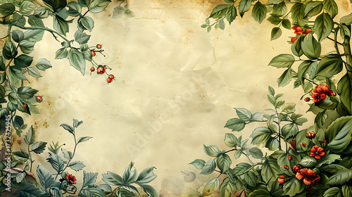 olive tree branch background