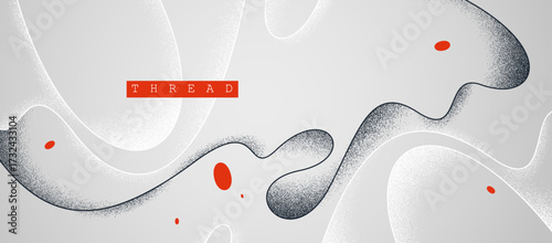 Soft and relaxing vector linear abstract background, curvy lines artistic abstraction, minimal flowing lines and textures, elegant wave stripes, flowy modern graphics.