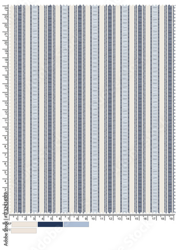 Seamless seersucker textile stripe pattern for designing clothes, skirts or decorative fabrics.