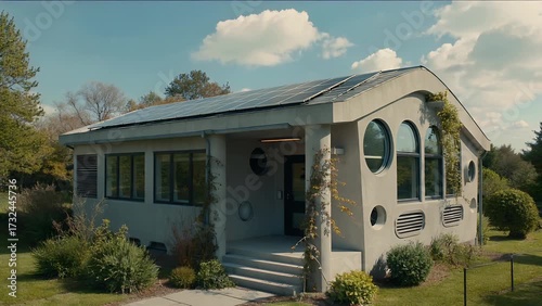 Energy Efficient Residence Utilizing Renewable Natural Resources and Futuristic AI Technology