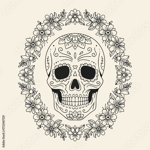 Mexico culture tradition festival Dia de los Muertos, Day of the Dead calavera, catrina, marigold, ofrenda