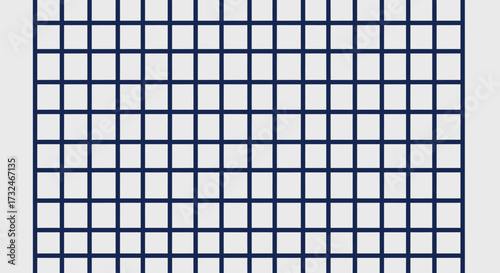 Grid of navy lines on white squares
