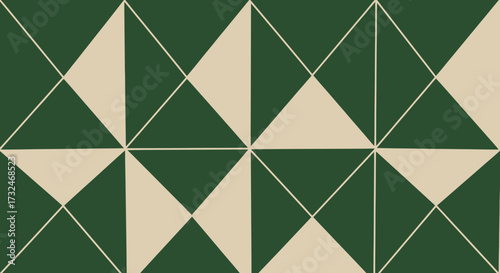 Bild auf Leinwand Triangle pattern