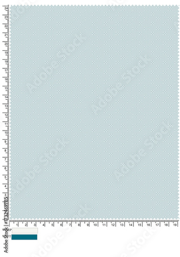 Plaid fabric pattern, blue, brown, cream, seamless for textiles, and for designing clothes, skirts or decorative fabrics. Vector illustration.