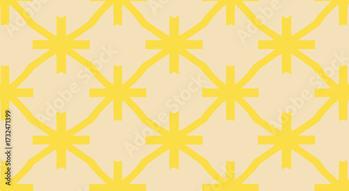 Foto Geometric sunburst pattern