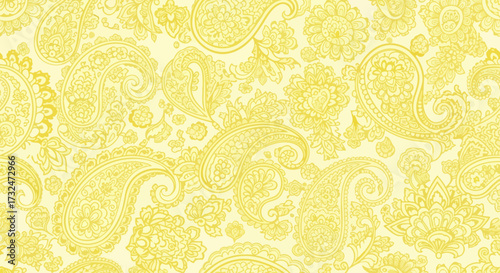 Light yellow paisley pattern (1)