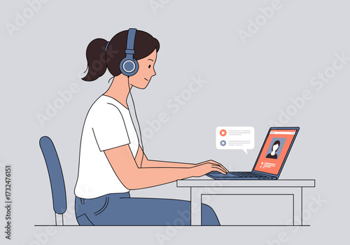 Remote work engagement online meeting strategies home office digital environment side view productivity tips