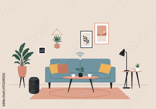 Modern living room ideas cozy home digital minimalist environment aesthetic view interior design inspiration