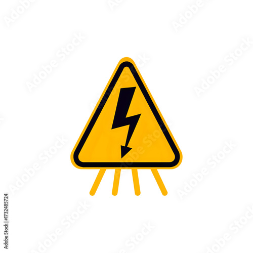 Hazardous voltage alert, risk of electrical shock