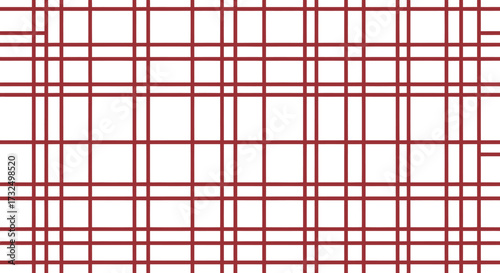 Maroon grid on white