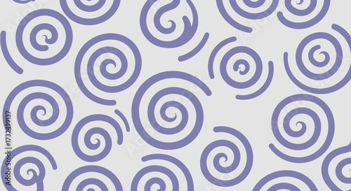 Violet spirals