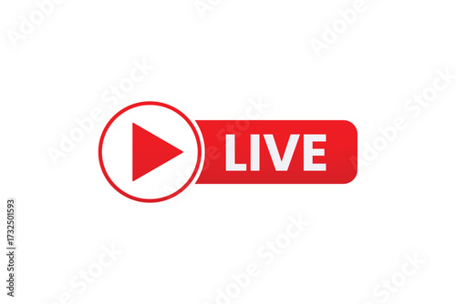 vector Webinar  live stream youtube channel social media promotion
