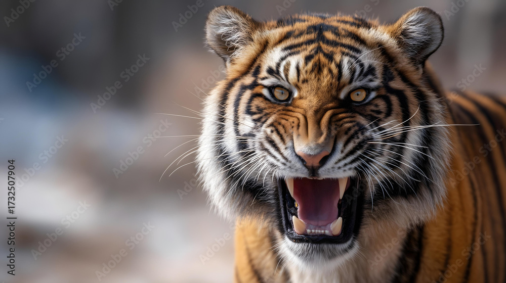 Fototapeta premium tiger in the zoo