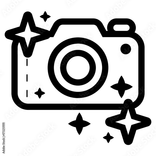AI camera icon