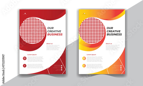 Minimal Corporate Business Flyer Design For Office And Business Use