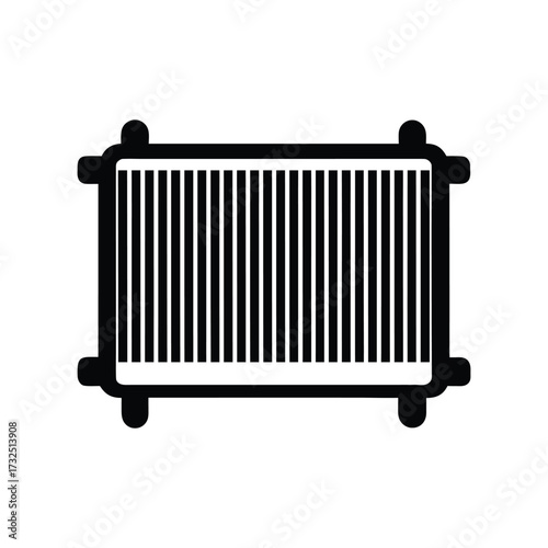 air conditioner isolated on white background