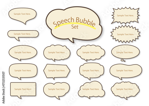 simple speech bubble
