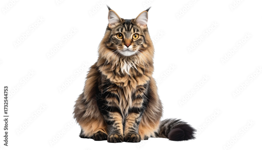 Fototapeta premium maine coon cat