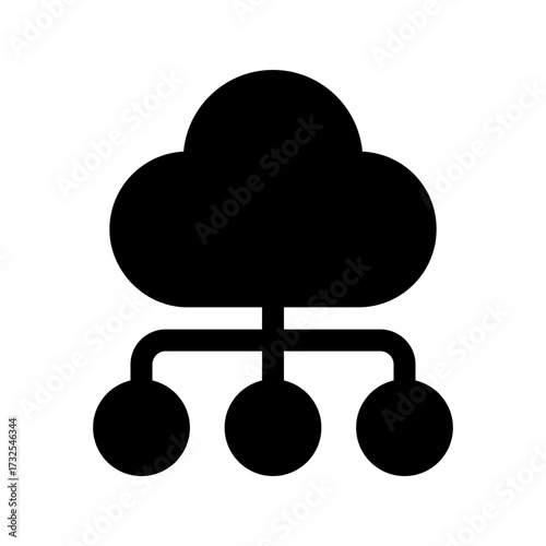 Cloud Network Icon