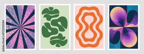 An elegant representation of organic leaf patterns set against a soothing green backdrop, capturing the essence of nature and tranquility in a minimalistic style.