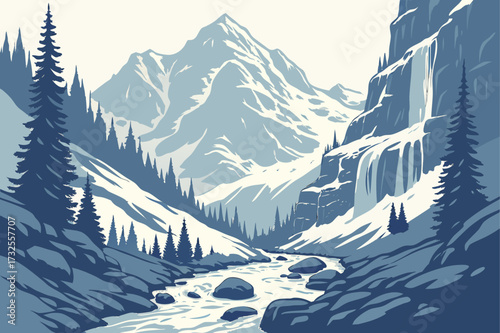Ice Caves in Colorado’s San Juan Mountains, frozen blue chambers inside alpine cliffs