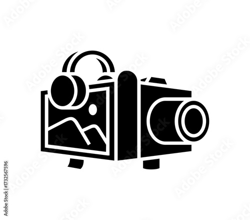 Capturing creative vision with camera and headphones, a dynamic duo for storytelling and visual artistry