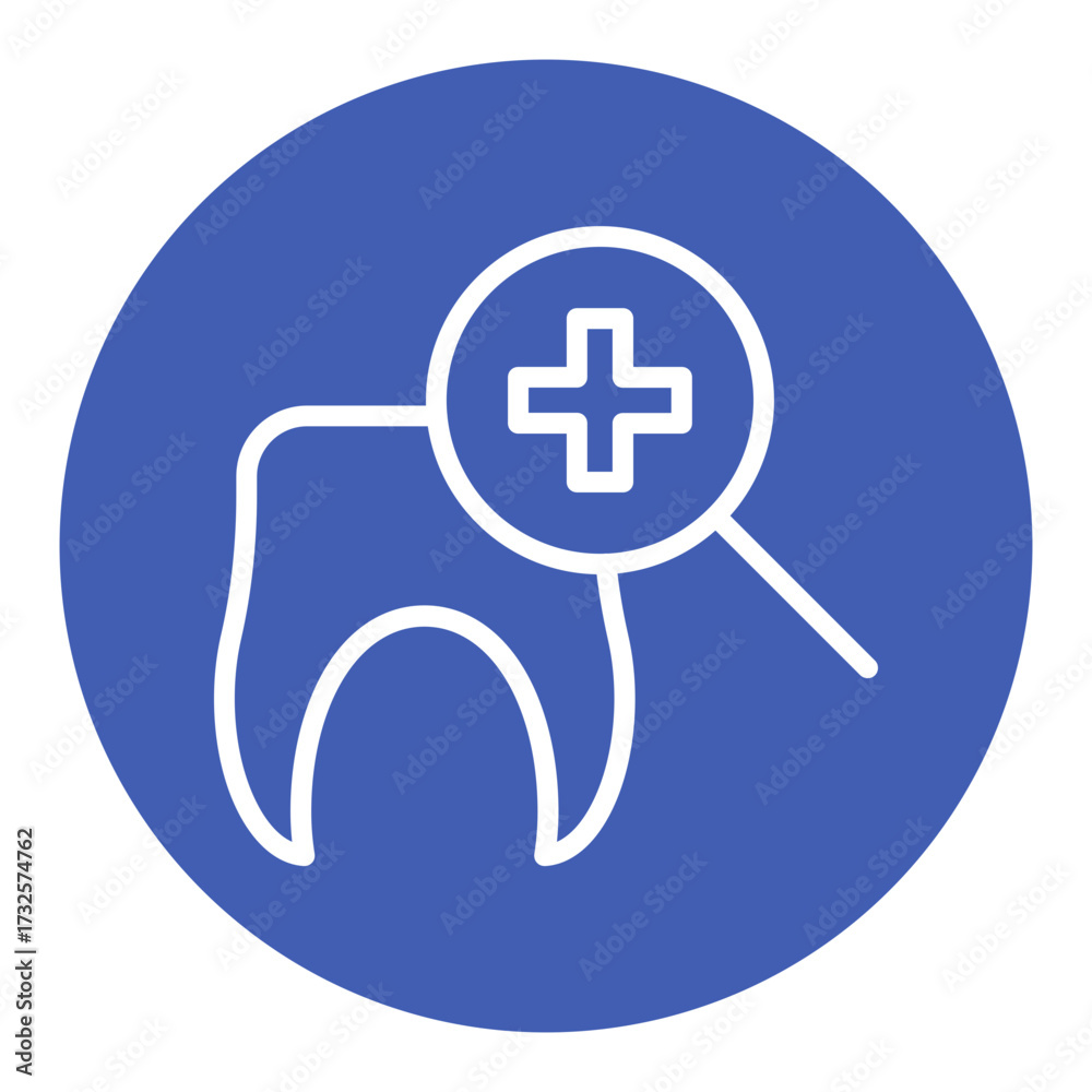 Obraz premium Dental Checkup Vector Icons