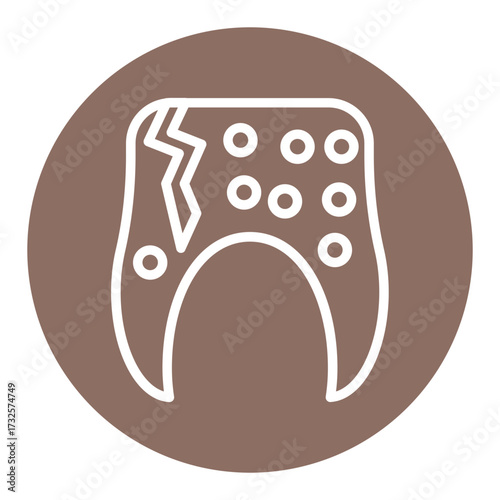 Tooth Problem Vector Icons