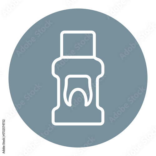 Mouthwash Vector Icons