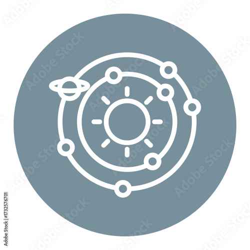 Solar System Vector Icons