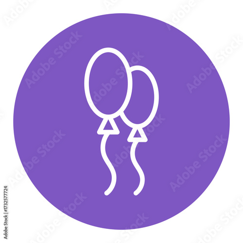 Balloons Vector Icons