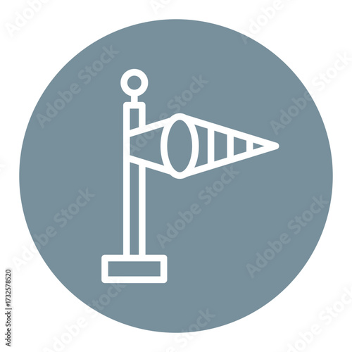 Windsock Vector Icons