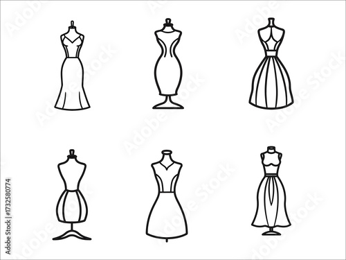 wedding dress set