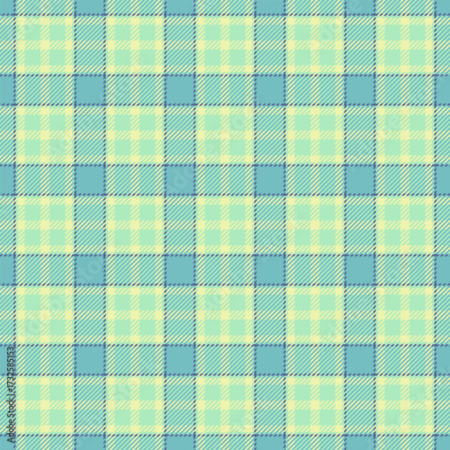Classic plaid pattern in pastel hues. Seamless fabric texture, ideal for backgrounds, textiles, or digital designs. Versatile for vintage or modern projects.