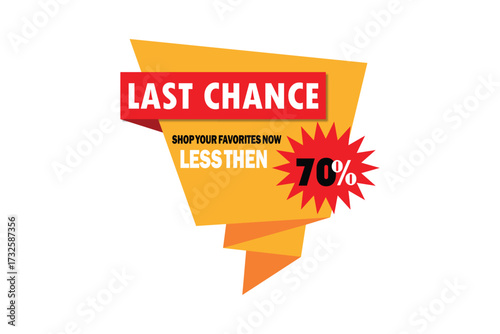 Last Chance Everything Less Then Seventy Percent Off Big Sale Event