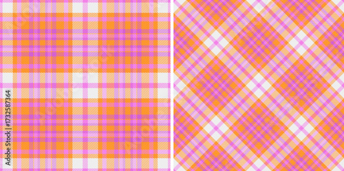 Vibrant, colorful plaid pattern featuring a classic design. A warm aesthetic suitable for backgrounds, textiles, crafts,  other creative applications.